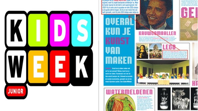 Rivista olandese Kidsweek junior